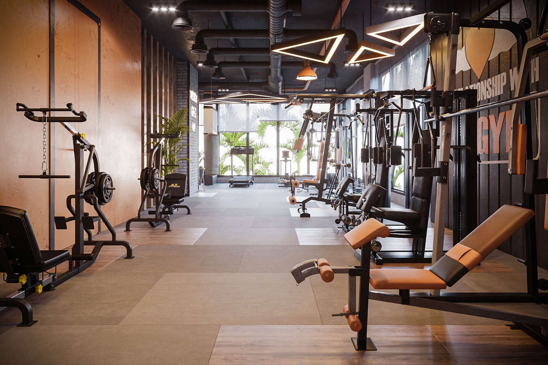 Fitness Center at Milan Hotels